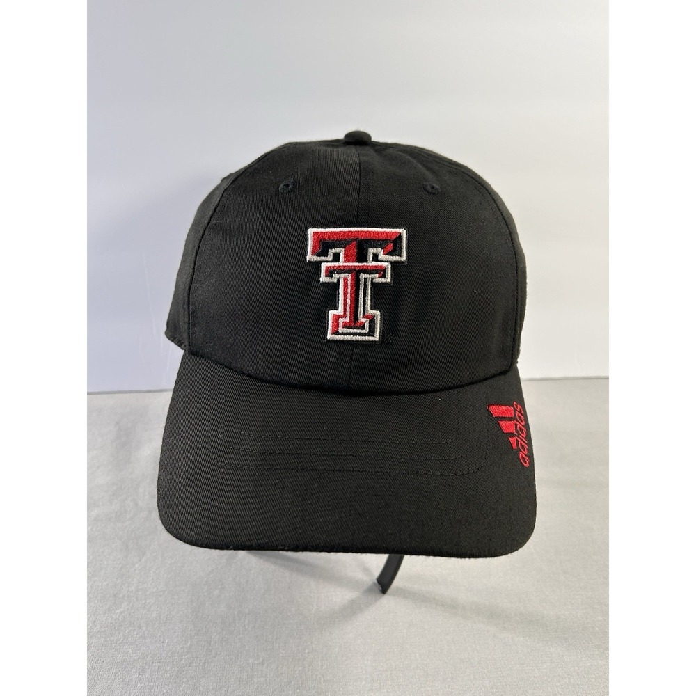 Adidas Texas Tech Red Raiders Hat‎ Cap Strap back OSFM Collegiate NCAA